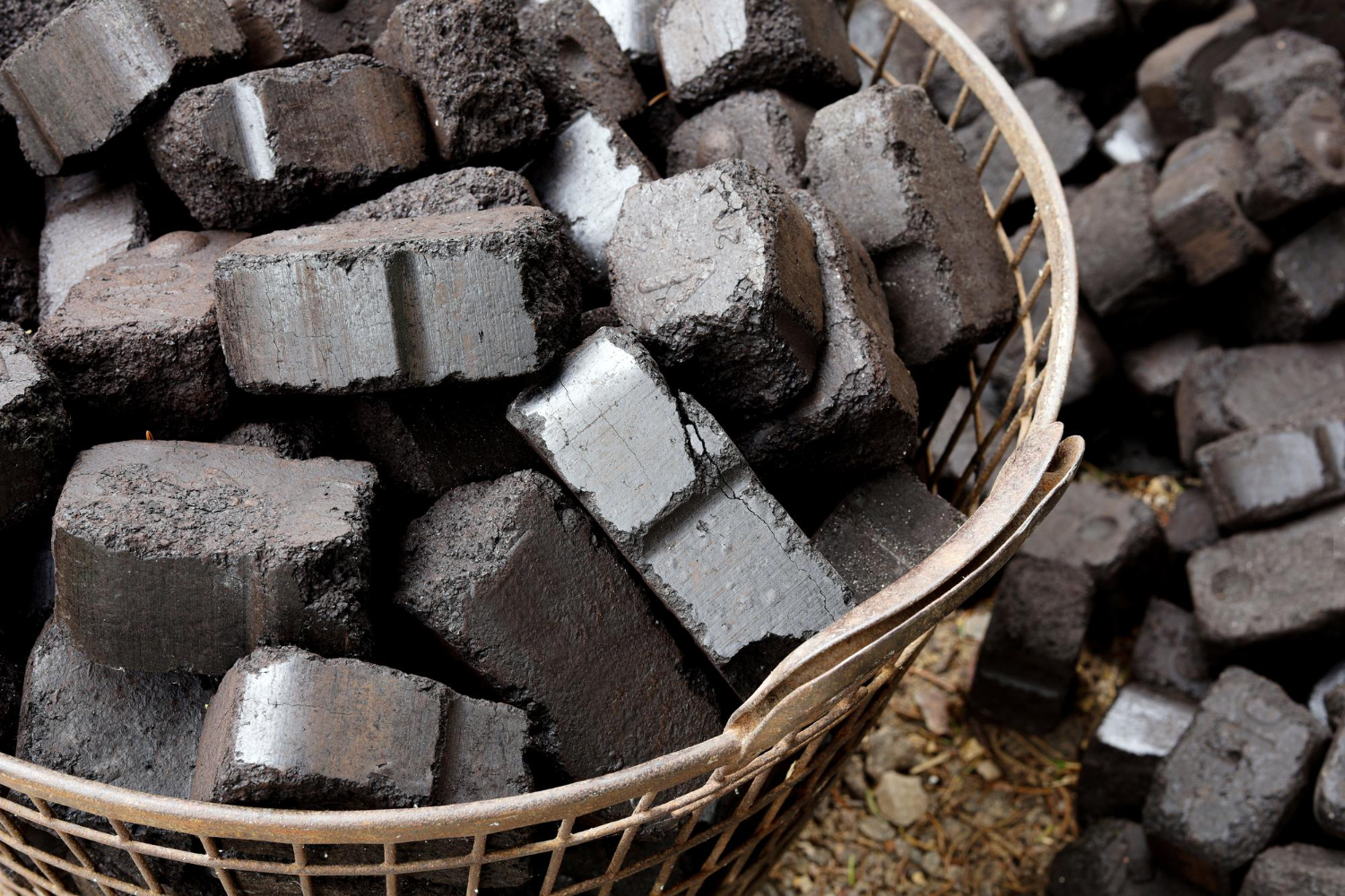 Production of Coconut Charcoal Briquettes